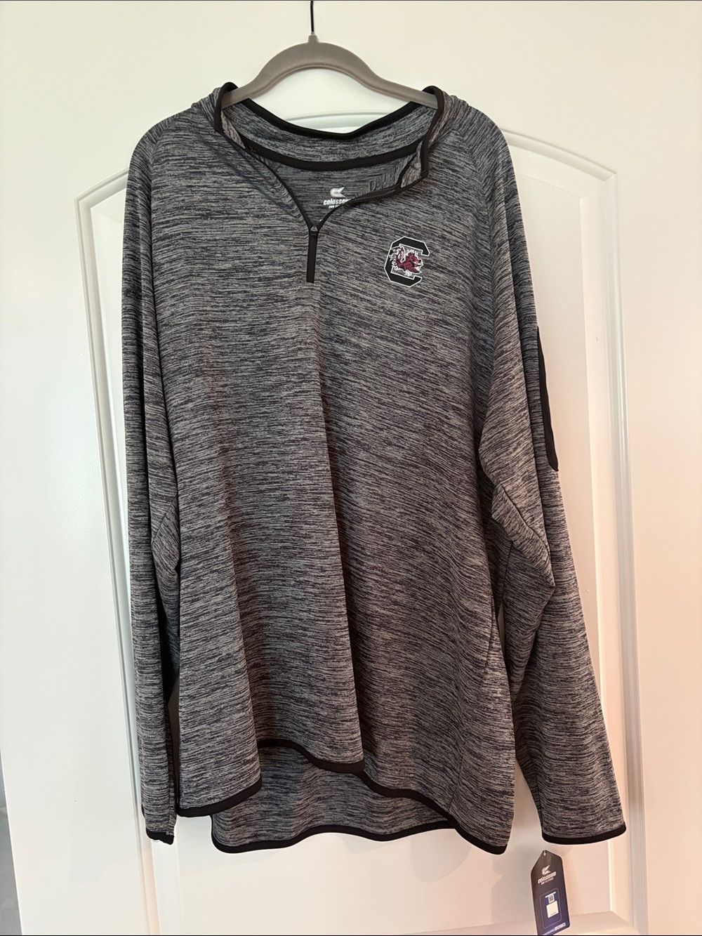 Colosseum Grey Heather Men's Tagged Pullover